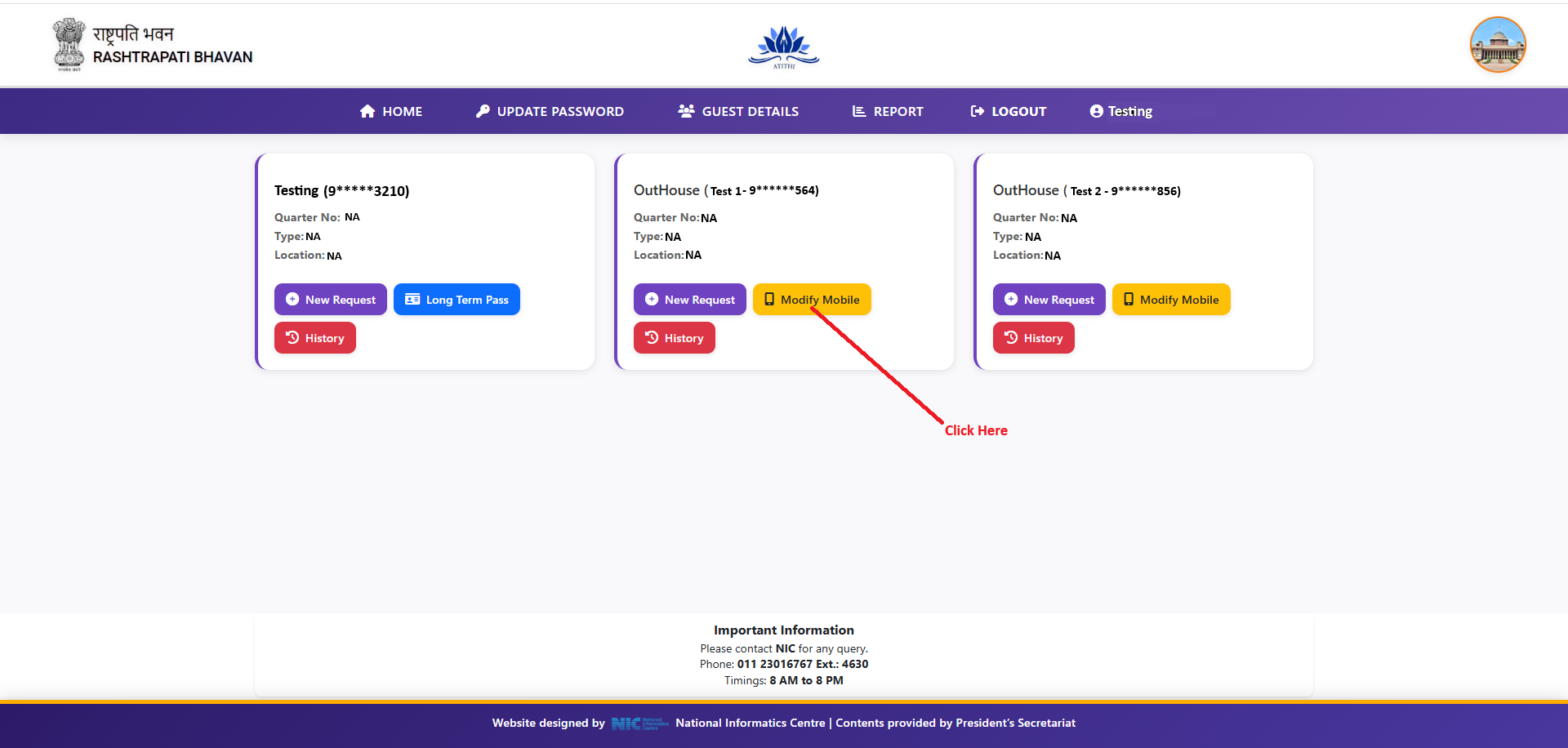 Resident Login